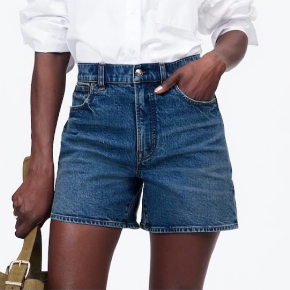 Madewell Relaxed Mid-Length Denim Shorts